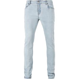 Urban Classics Calças Jeans Urban Classics Slim Fit Zip 38 bleu clair