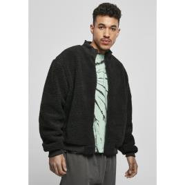 Urban Classics Casaco Boxy Sherpa 3XL Black
