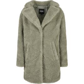 Urban Classics Jaqueta Feminina Sherpa-grandes Tailles Urban Classics Oversized 2XL vert