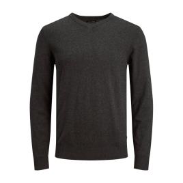 Jack & Jones Estacionar Jack & Jones Emil Knit Noos 2XL dark grey melange