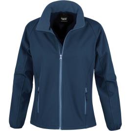 Result Jaqueta Result Softshell Femme Printable XS bleu marine
