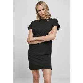 Urban Classics Vestido Camiseta Cut On XS noir