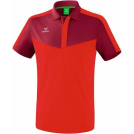 Erima Polo Squad 3XL Bordeaux / Red