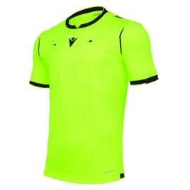 Macron Camisetas Arbitre Eklind S Yellow Fluor / Black