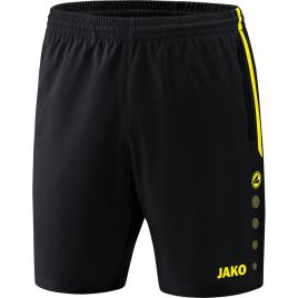 Jako Pantalón Corto Competition 20 M Black / Yellow Fluor