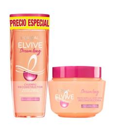 Elvive DREAM LONG Mascarilla S.O.S 300 ml + Champú 250 ml