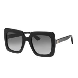 Gucci Eyewear Óculos de sol para mulheres GG0328S 001 Acetate Black
