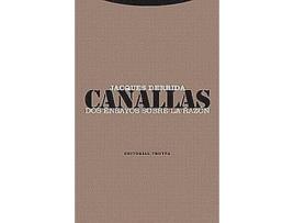 Livro Canallas : Dos Ensayos Sobre La Razón de Jacques Derrida (Espanhol)