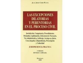 Livro Las Excepciones Dilatorias Y Perentorias En El Proceso Civil de Juan José Cobo Plana (Espanhol)