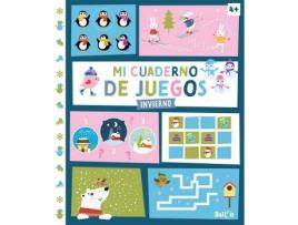 Livro Mi Cuaderno De Juegos - Invierno de Ballon (Espanhol)