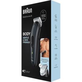 Aparador Corporal BRAUN S3 BG3340 Body Groomer 3 (Multi-zonas - Bateria)