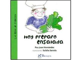 Livro Hoy Preparo Ensalada de Pau Joan Hernández (Espanhol)