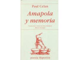 Livro Amapola Y Memoria de Paul Celan (Espanhol)