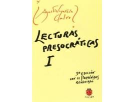 Livro Lecturas Presocráticas de Agustin Garcia Calvo (Espanhol)