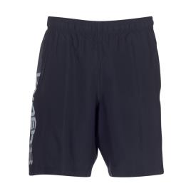 Under Armour  Shorts / Bermudas WOVEN GRAPHIC WORDMARK SHORT  Preto Disponível em tamanho para homem. XXL,S.Homem > Roupas > Calço