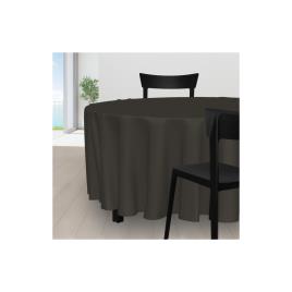 Soleil D'Ocre  Toalha de mesa ALIX  Castanho  Diam 180 cm.Casa >Toalha de mesa