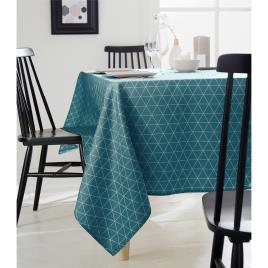 Tradilinge  Toalha de mesa PACO  Azul  Diam 180 cm.Casa >Toalha de mesa