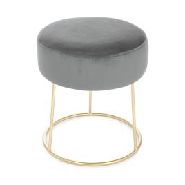 Bizzotto  Pufs POUF CLARISSA GRIGIO D35  Cinza  Único.Casa >Pufs