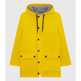 Petit Bateau Impermeável com fecho e capuz