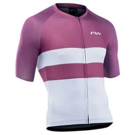 Northwave Jersey Manga Curta Blade Air M Plum / Grey