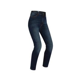 Pmj Mulher Jeans Motocicleta Pmj Sara 34 bleu indigo