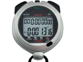 Sprint Stopwatch 30 Memories One Size GRIS