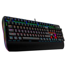 Smartek Teclado Gaming Kb464l-fl Spanish QWERTY Black