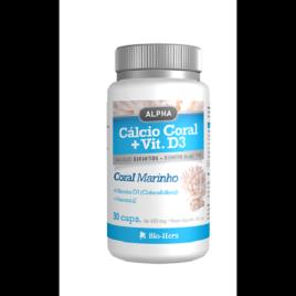 Cálcio Coral + Vit. D3 30 Cápsulas