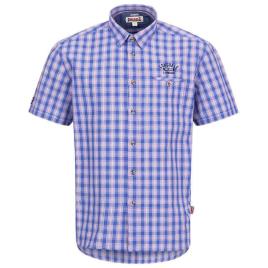 Lonsdale Camisa De Manga Curta Holmbusch S Navy / Ice
