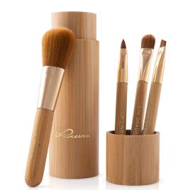 Luvia Travel Bamboo Brush Set