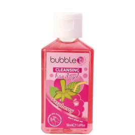 Bubble T Hand Cleansing Gel - Raspberry 50ml