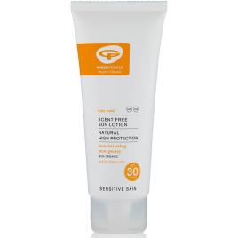 Loção Solar sem Aroma com FPS 30 - Formato de Viagem da Green People (100 ml)