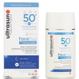 Creme Solar FPS 50+ Anti-Pollution Face Fluid da Ultrasun 40 ml