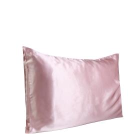 Slip Silk Pillowcase - Queen (Various Colours) - Pink