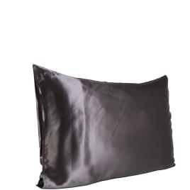 Slip Silk Pillowcase - Queen (Various Colours) - Charcoal