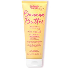 Umberto Giannini Banana Butter Nourishing Superfood Shampoo 250ml