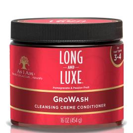 Condicionador Long and Luxe Gro Wash da As I Am 454 g