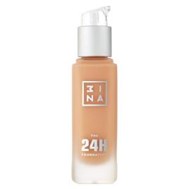 3INA Makeup The 24H Foundation 30ml (Various Shades) - 606 Light Sand