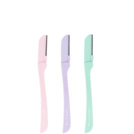 Lâmina para sobrancelhas de precisão da Brushworks - Pastel (Pacote de 3)