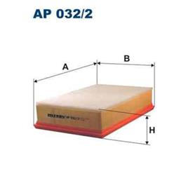 Filtro de ar filtron ap032/2