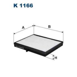 Filtro de habitáculo filtron k1166