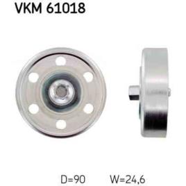 Polias para correias multi-v skf vkm61018