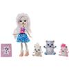 Boneca com Animal Enchantimals Pristina Polar Bear 