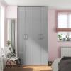 Porta de bater  BARCELO CINZA CLARO 30X228CM