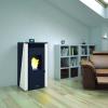 Salamandra a pellets hidro BOREAL BRANCO 16KW