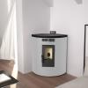 Salamandra a pellets POLARIS 9.5KW BRANCO