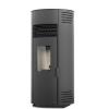 Salamandra a pellets INDIE PRETO 9KW