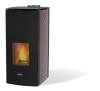 Salamandra a pellets hidro THERMO L 17 CINZA