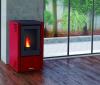 Salamandra a pellets SUBTIL 9KW BORDEAUX