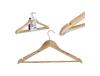 Conjunto de Cabides Madeira Natural (3 Peças) (3,5 x 23,5 x 45 cm)